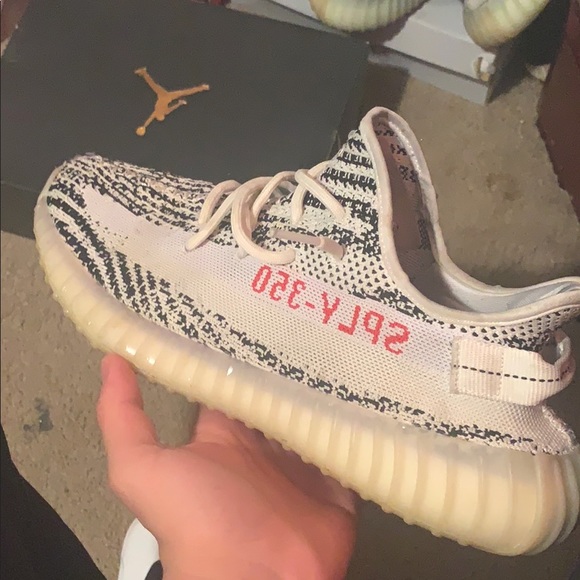 Yeezys zebras